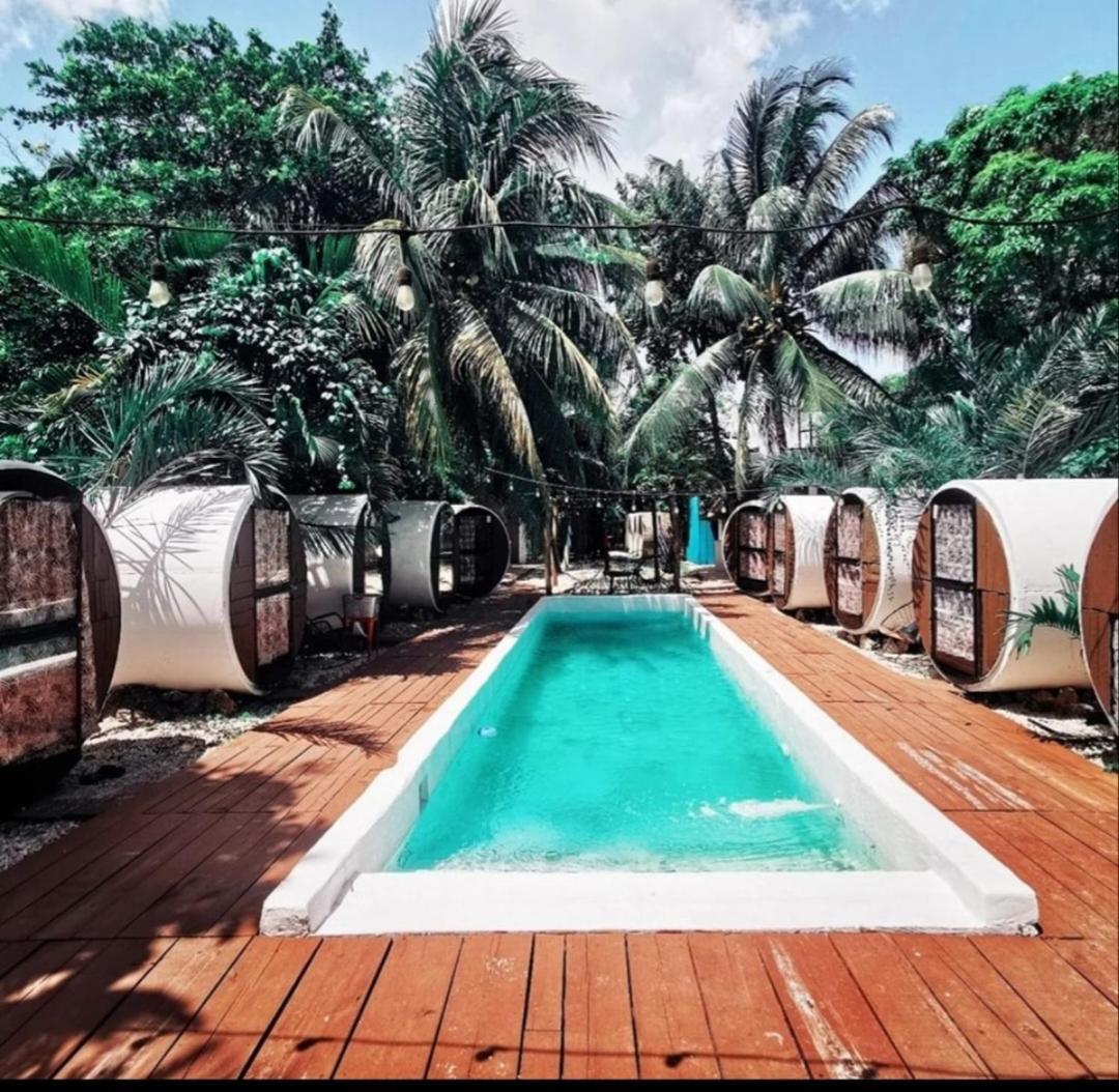 Kulu Tubohostel Bacalar Ngoại thất bức ảnh