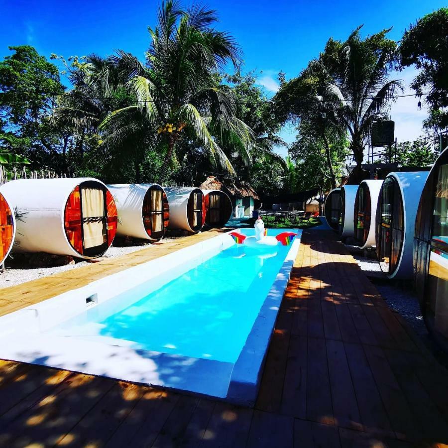 Kulu Tubohostel Bacalar Ngoại thất bức ảnh
